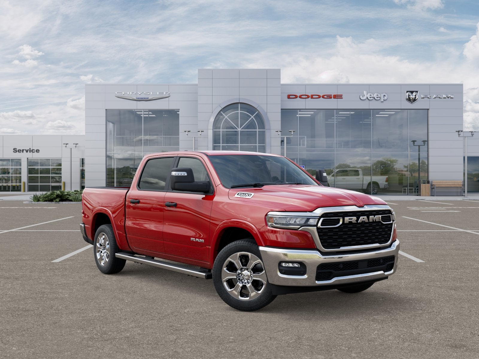 2025 RAM Ram 1500 RAM 1500 BIG HORN CREW CAB 4X4 5'7' BOX