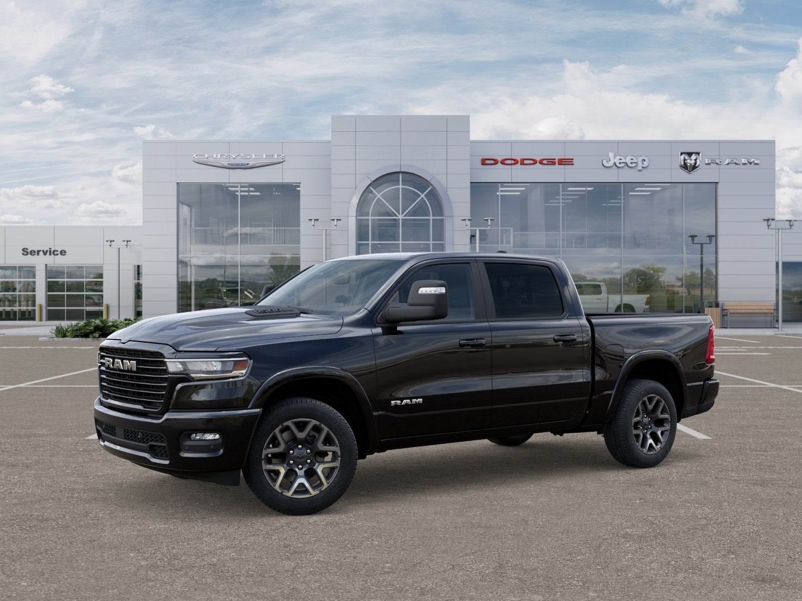 2025 RAM Ram 1500 RAM 1500 LARAMIE CREW CAB 4X4 5'7' BOX