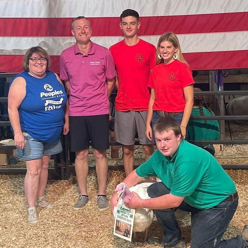 Andrew Mullen Rserve Champion Market Turkey