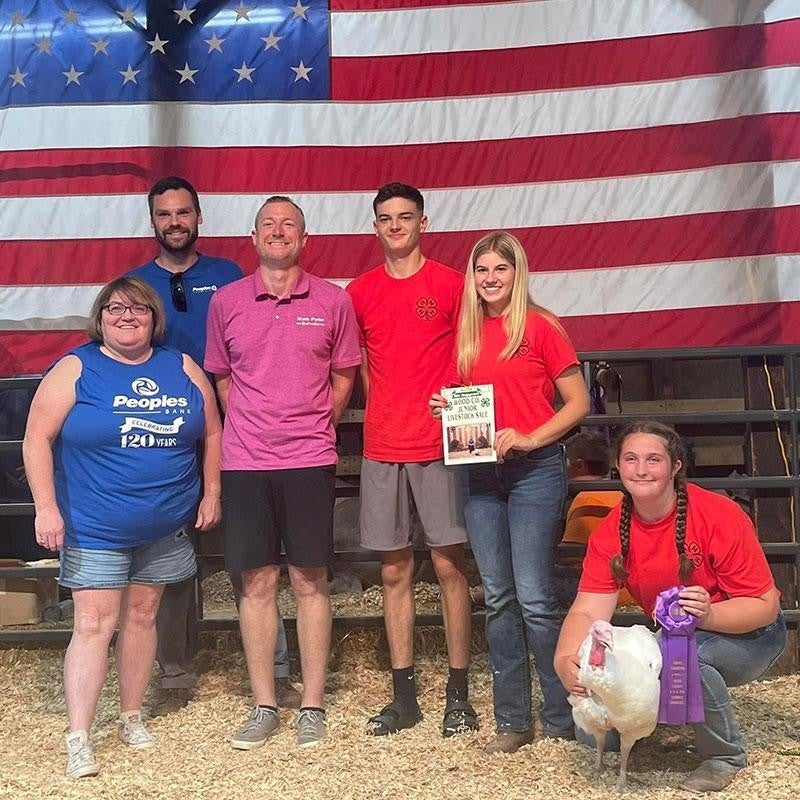 Marissa Hendershot Grand Champion Market Turkey