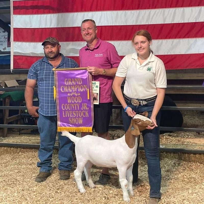 Rochel Young Grand Champion Market Goat